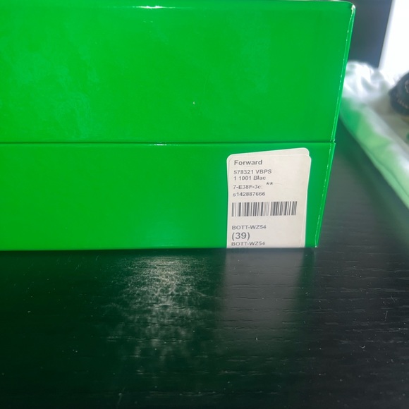 Authentic Black Bottega Veneta Stretch Square Toe Heel - Picture 8 of 9